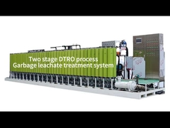Peralatan pengolahan limbah pembuangan, proses DTRO dua tahap, sistem pengolahan limbah pembuangan